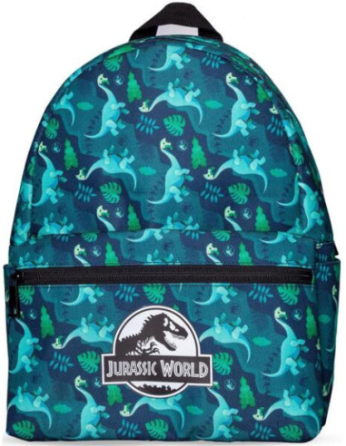 Jurassic Park: Backpack Smaller Size Black (Zaino)