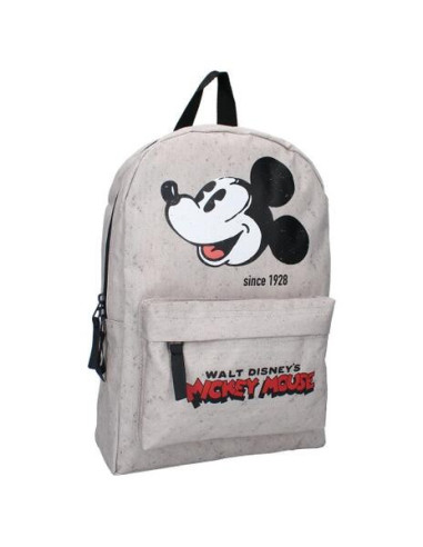 Disney: Vadobag - Mickey Mouse - The Biggest Of All Stars Grey (Backpack / Zaino)