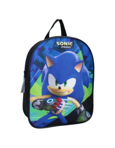 Sega: Vadobag - Sonic - Prime Time Black (Backpack / Zaino)