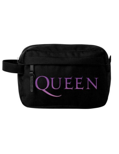 Queen: Rock Sax - Logo (Washbag / Borsa Lavabile)