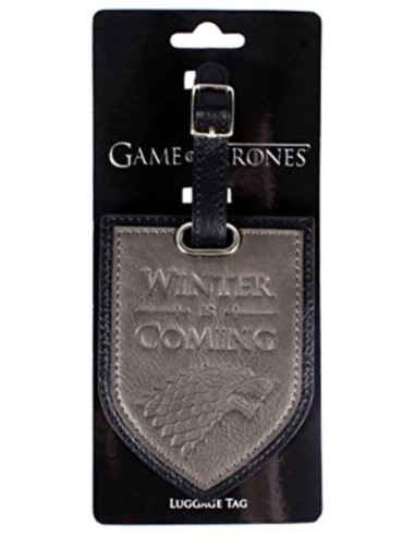 Game Of Thrones: Half Moon Bay - Winter Is Coming (Luggage Tag / Targhetta Bagaglio)