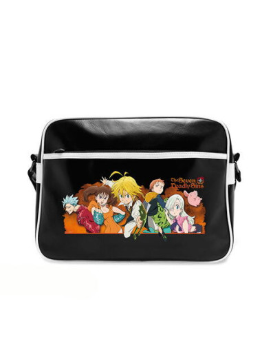 Seven Deadly Sins (The): ABYstyle - Group Vinyl (Messenger Bag / Borsa A Tracolla)