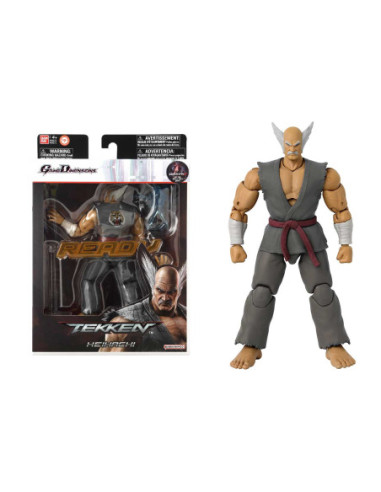 Tekken: Bandai - Personaggio 17 Cm - Heihachi