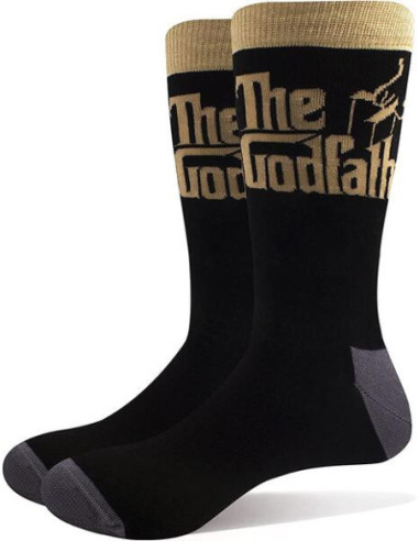 Godfather: Logo Gold (Calzini Unisex Uk Size 7 - 11)