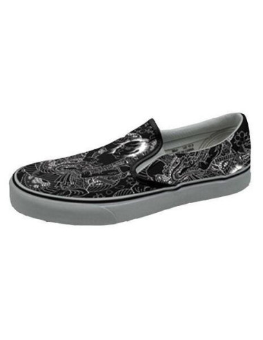 Miami Ink: Slip On: Black (Scarpe Tg. XL)