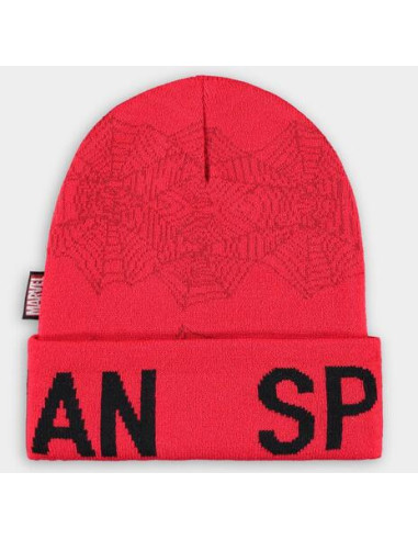 Marvel: Spider-Man - Turn-Up Beanie Red (Berretto)