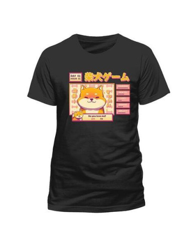 Ilustrata Studio: Pyramid - Shiba Novel Black (T-Shirt Unisex Tg. XL)