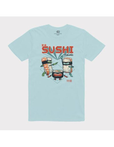 Vincent Trinidad: Sushi Squad Blue (T-Shirt Unisex Tg. S)