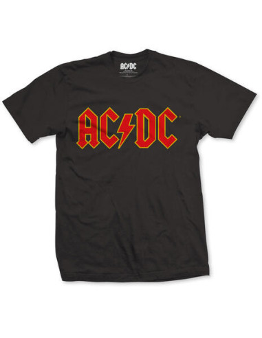 Ac/Dc: Logo (T-Shirt Unisex Tg. L) v1