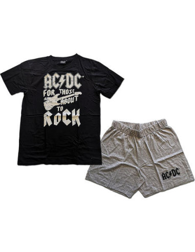 Ac/Dc: Ftatr Guitar (Pigiama Unisex Tg. M)