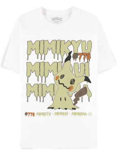 Pokemon: Mimikyu White (T-Shirt Donna Tg. S)