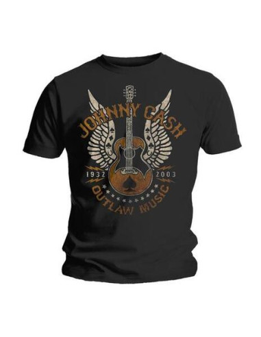 Johnny Cash: Outlaw (T-Shirt Unisex Tg. L)