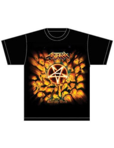 Anthrax: Worship Music (T-Shirt Unisex Tg. S)