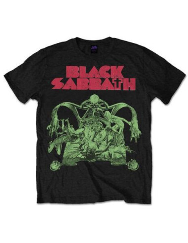 Black Sabbath: Sabbath Cutout (T-Shirt Unisex Tg. S)