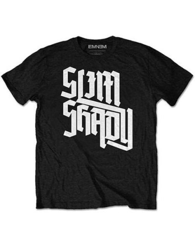 Eminem: Shady Slant Black (T-Shirt Unisex Tg. XL)