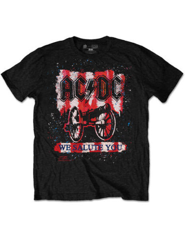 Ac/Dc: We Salute You Bold Special Edition Black (T-Shirt Unisex Tg. L)