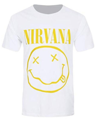 Nirvana: Yellow Smiley (T-Shirt Unisex Tg. XL)