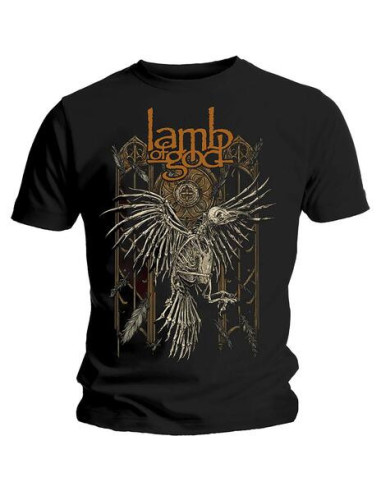 Lamb Of God: Crow (T-Shirt Unisex Tg. S)