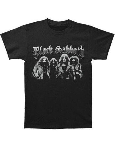 Black Sabbath: Greyscale Group (T-Shirt Unisex Tg. L)