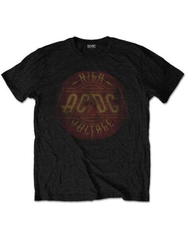 Ac/Dc: High Voltage Vintage (T-Shirt Unisex Tg. S)