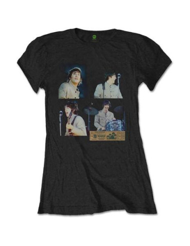 Beatles (The): Ladies Tee: Shea Stadium Shots (Small)