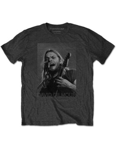 David Gilmour: On Microphone Half-Tone (T-Shirt Unisex Tg. 2XL)