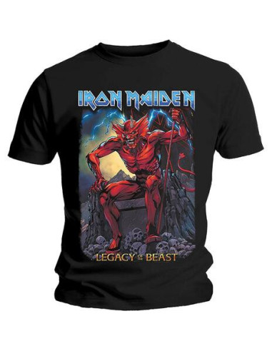 Iron Maiden: Legacy Of The Beast 2 Devil (T-Shirt Unisex Tg. L)