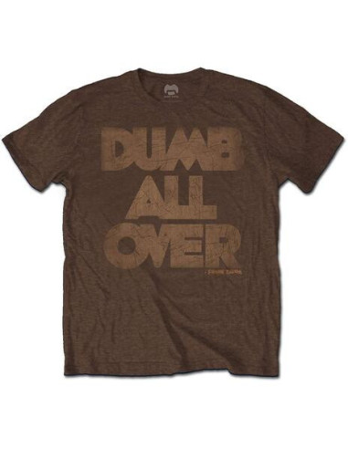 Frank Zappa: Dumb All Over Brown (T-Shirt Unisex Tg. L)