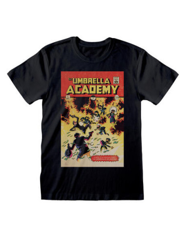 Umbrella Academy: Comic Cover (T-Shirt Unisex Tg. L)