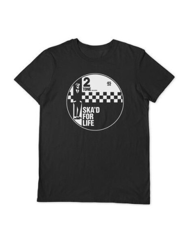 Ska'd For Life: Black (T-Shirt Unisex Tg. S)