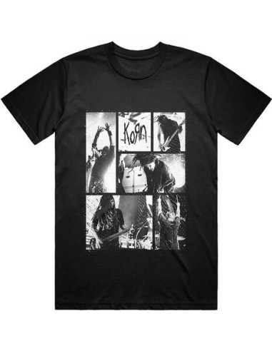 Korn: Blocks (T-Shirt Unisex Tg. L)