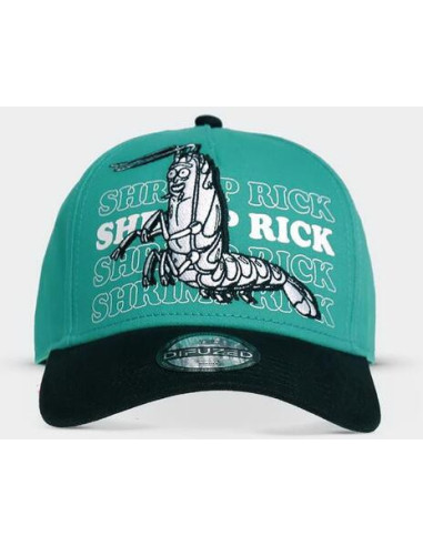 Rick And Morty: Shrimp Baseball Cap Adjustable Multicolor (Cappellino)