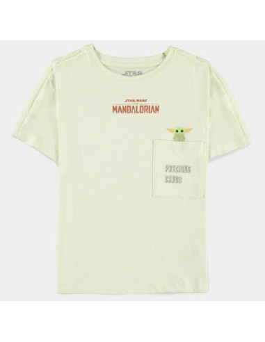 Star Wars: The Mandalorian - The Child Girls Green (T-Shirt Bambino Tg. 158/164)