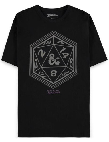 Dungeons and Dragons: Black B (T-Shirt Unisex Tg. S)