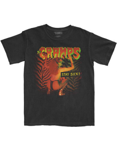 Cramps (The): The Cramps Unisex T-Shirt: Stay Sick (Small)