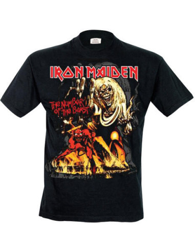 Iron Maiden: Number Of The Beast Graphic (T-Shirt Unisex Tg. L)