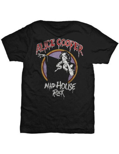 Alice Cooper: Mad House Rock (T-Shirt Unisex Tg. M)