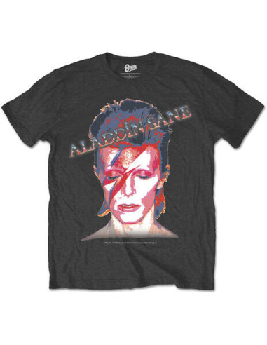 David Bowie: Aladdin Sane (T-Shirt Unisex Tg. XL)