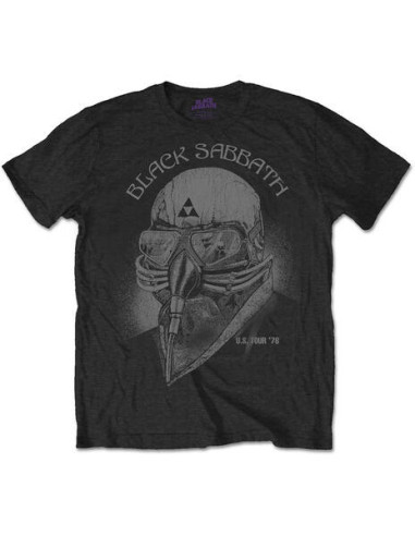 Black Sabbath: Us Tour 1978 Black (T-Shirt Unisex Tg. S)