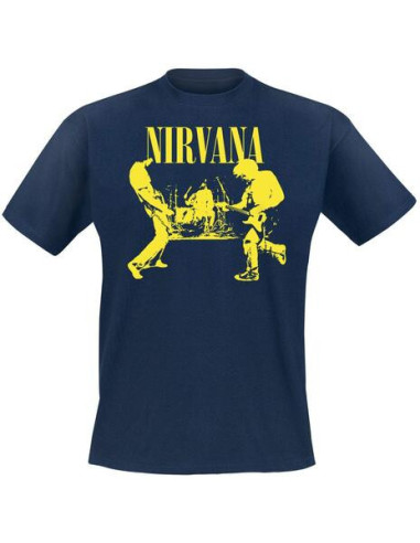 Nirvana: Stage (T-Shirt Unisex Tg. 2XL)