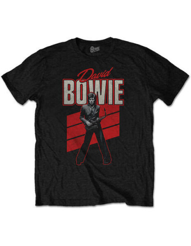 David Bowie: Red Sax (T-Shirt Unisex Tg. M)