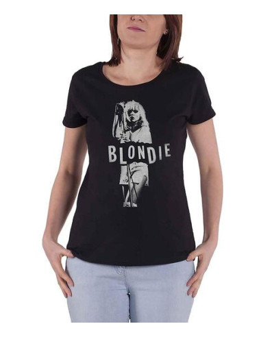 Blondie: Mic. Stand (T-Shirt Donna Tg. 2XL)