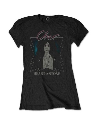 Cher: Heart Of Stone (T-Shirt Donna Tg. L)