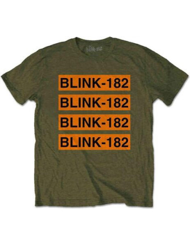 Blink-182: Log Repeat (T-Shirt Unisex Tg. XL)