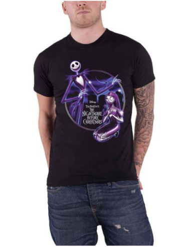 Disney: The Nightmare Before Christmas Purple Graveyard (T-Shirt Unisex Tg. M)