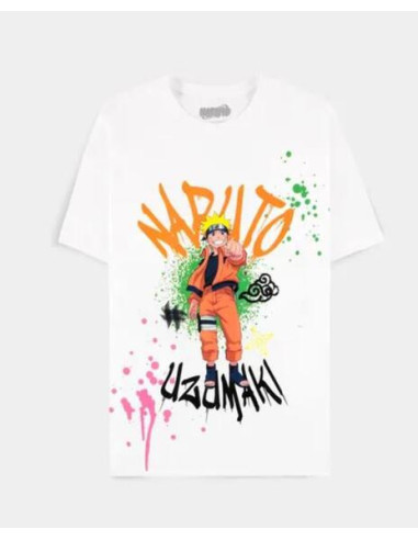 Naruto Shippuden: Uzumaki White (T-Shirt Unisex Tg. XS)