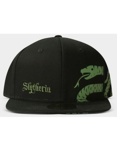 Harry Potter: Slytherin Snapback Cap Black (Cappellino)