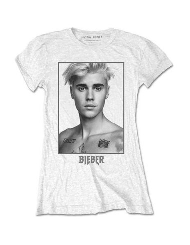 Justin Bieber: Sorry Ladies (Back Print) (T-Shirt Donna Tg. M)