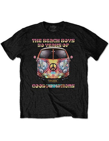 Beach Boys (The): Good Vibes Tour (Back Print) (T-Shirt Unisex Tg. L)