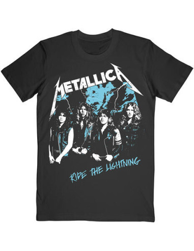 Metallica: Vintage Ride The Lightning (T-Shirt Unisex Tg. L)